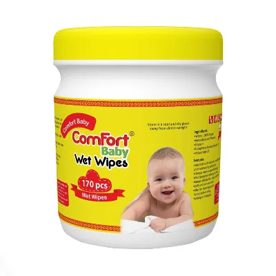 comfort-baby-wet-wipes-yellow-jar-170-pcs