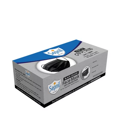 sepnil-face-mask-black-colour-50-pcs