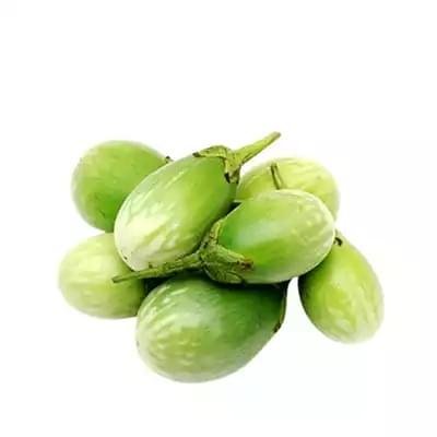 sobuj-gol-begun-round-brinjals-g Sobuj Gol Begun (Round Brinjals Green) ±35 gm
